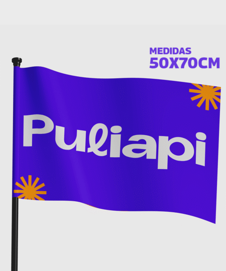 Banderas Publicitarias Personalizada (50 x 70 cm)