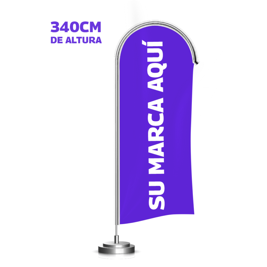 FlyBanner Curvo Simple Faz (Altura 340 cm) - Imagen 2