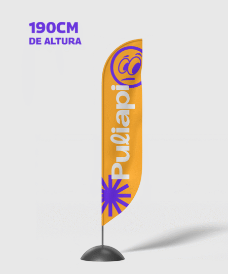 FlyBanner Flecha Simple Faz (Altura 190 cm)