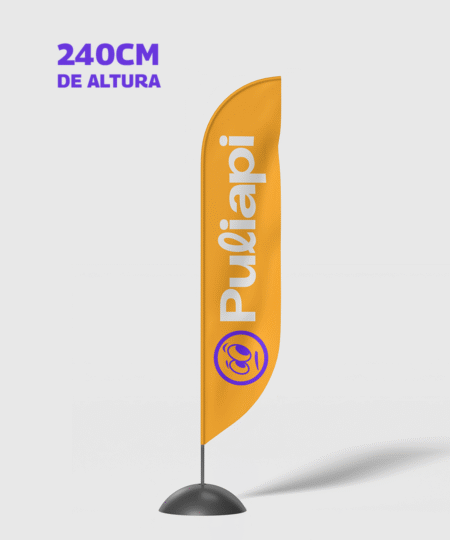 FlyBanner Flecha Simple Faz (Altura 240 cm)