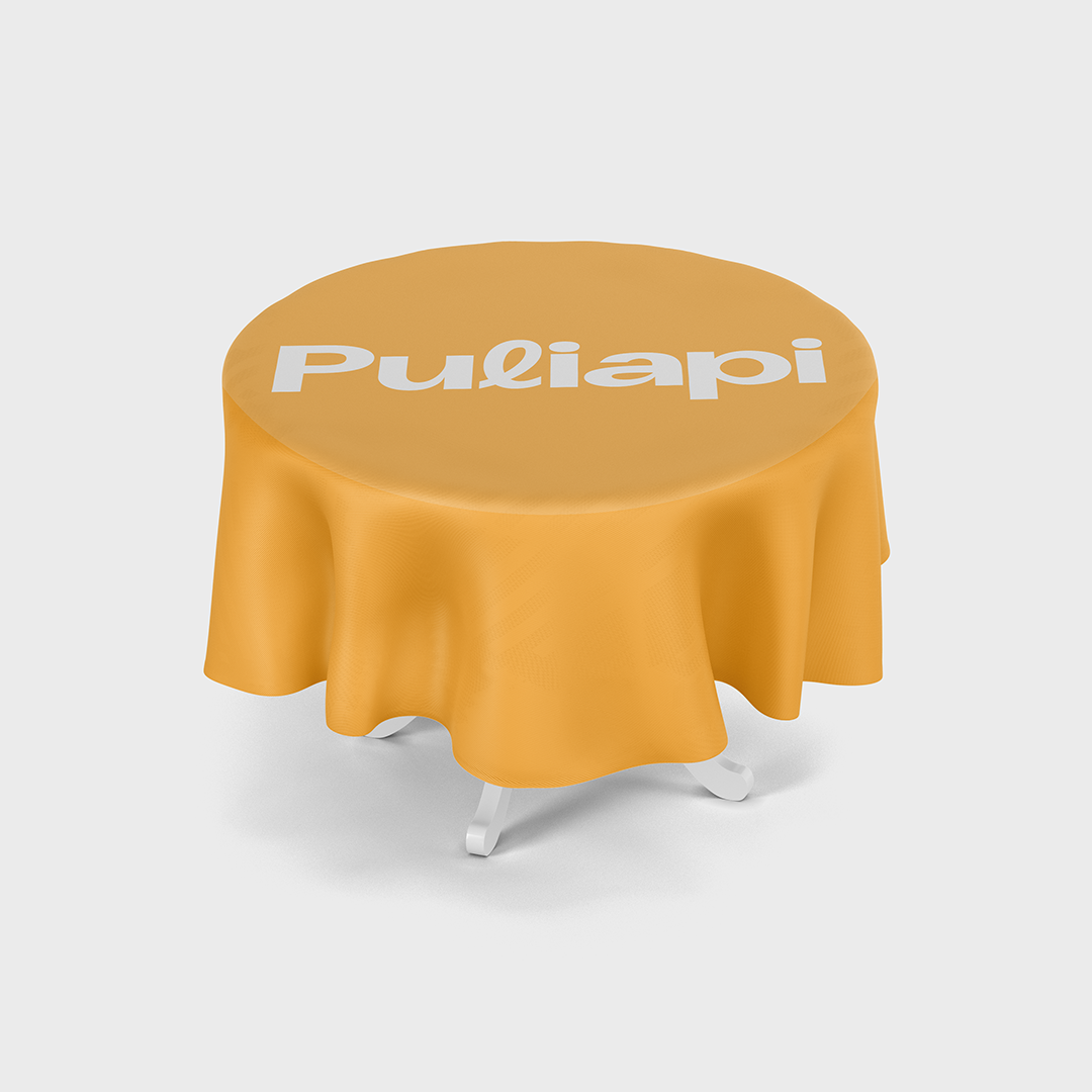 Mantel Circular Personalizado