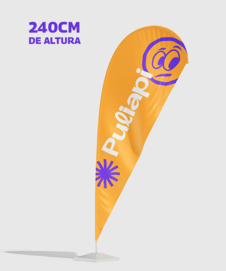 FlyBanner Pétalo Simple Faz (Altura 240cm)