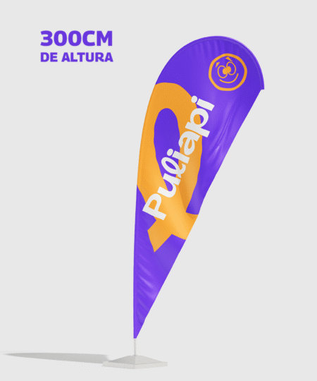 FlyBanner Pétalo Simple Faz (Altura 300 cm)