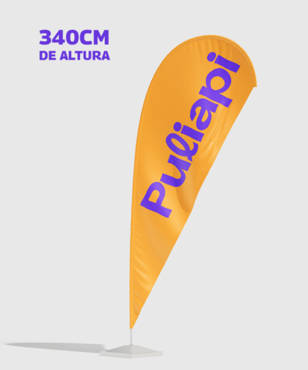 FlyBanner Pétalo Simple Faz (Altura 340 cm)