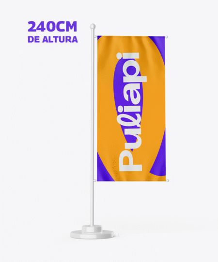 FlyBanner Recto Simple Faz (Altura 240 cm)