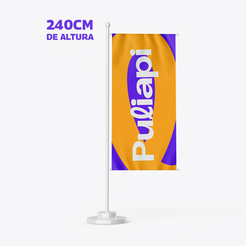 FlyBanner Recto Simple Faz (Altura 240 cm)