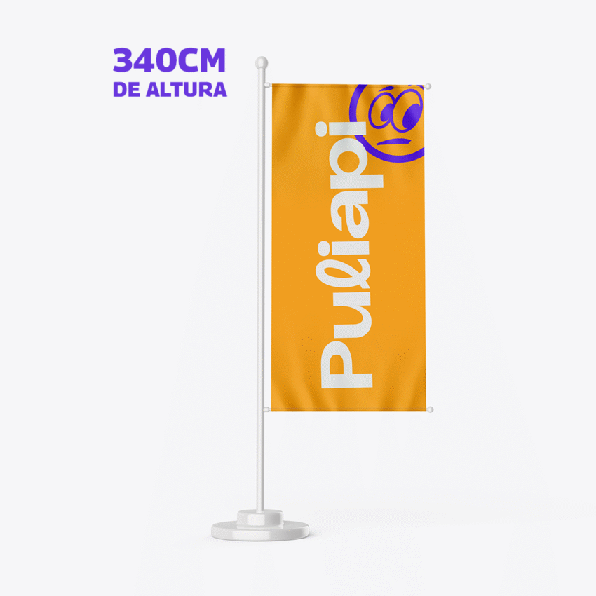 FlyBanner Recto Simple Faz (Altura 340 cm)