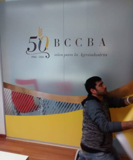 Aplicación de vinilos